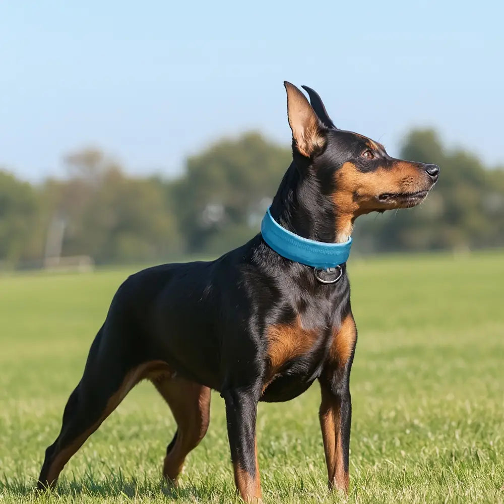 Adjustable LED Glow-in-the-Dark Dog Collar for Small to Medium Pets - Keep Your Furry Friend Safe & Visible During