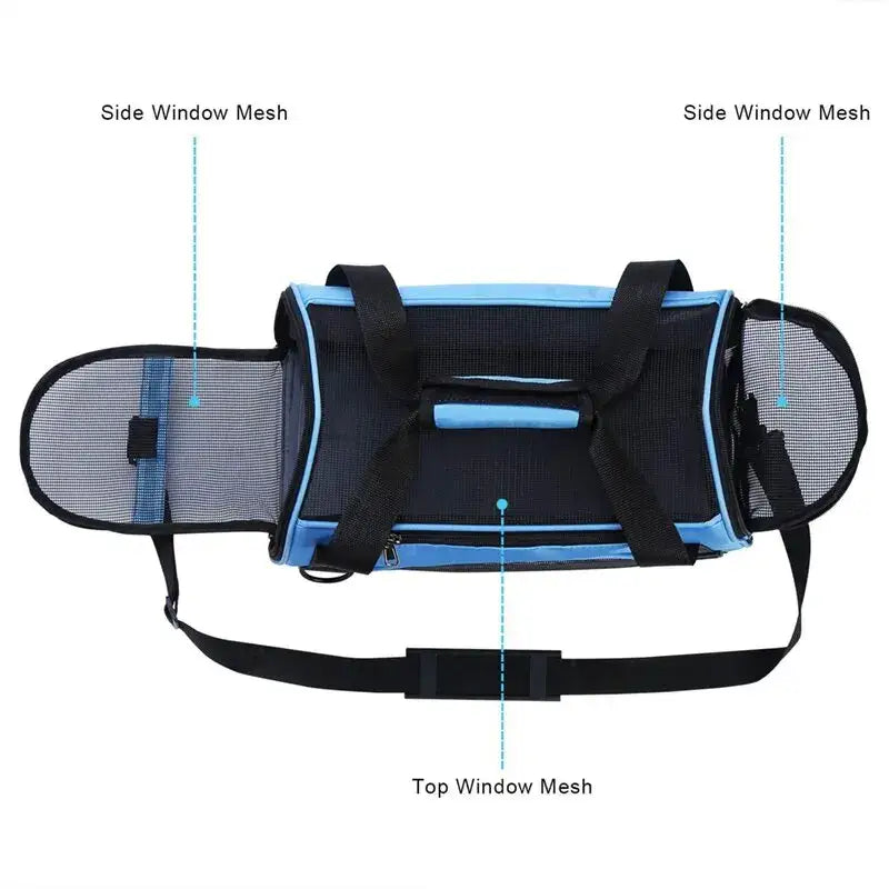 Cat Carrier Soft-Sided Pet Travel Carrier for Cats Dogs Puppy Comfort Portable Folding Pet Carrier - Pet Carrier