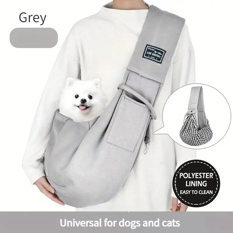Pet Sling Carrier Soft Pet Carrier Dog And Cat Travel Bag For Outdoor Dog Carrier Cat Carrier Travel Companion