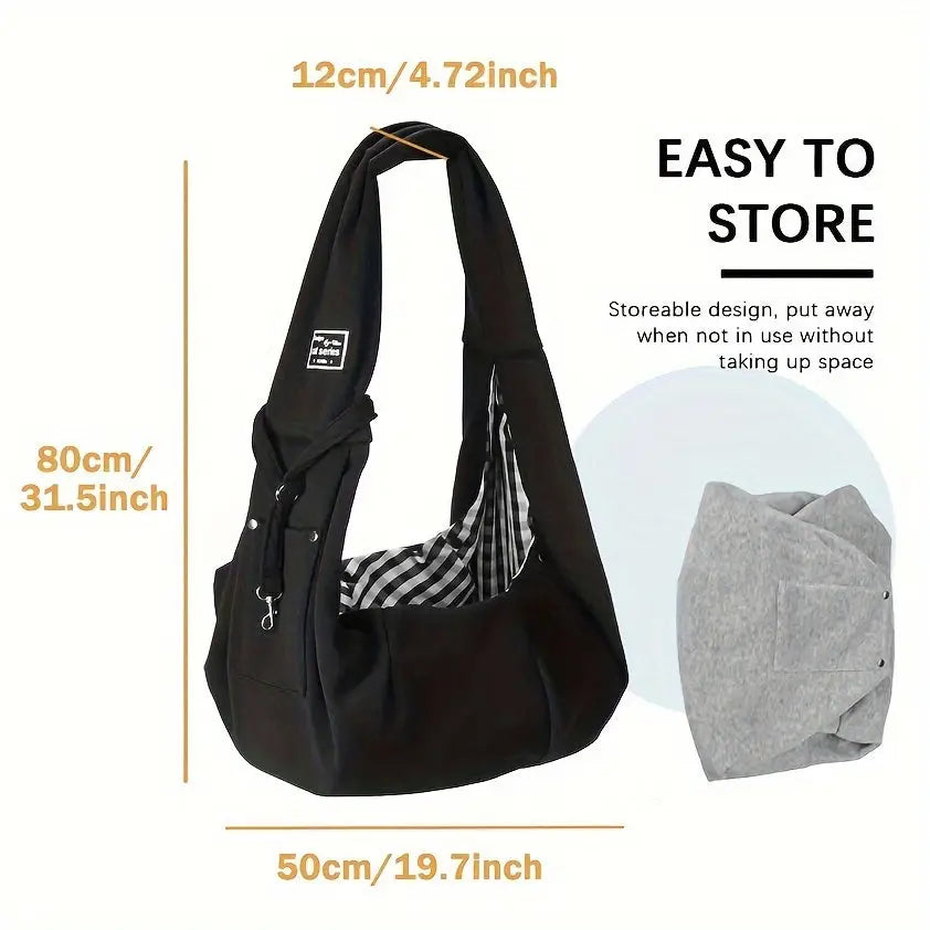 Pet Sling Carrier Soft Pet Carrier Dog And Cat Travel Bag For Outdoor Dog Carrier Cat Carrier Travel Companion