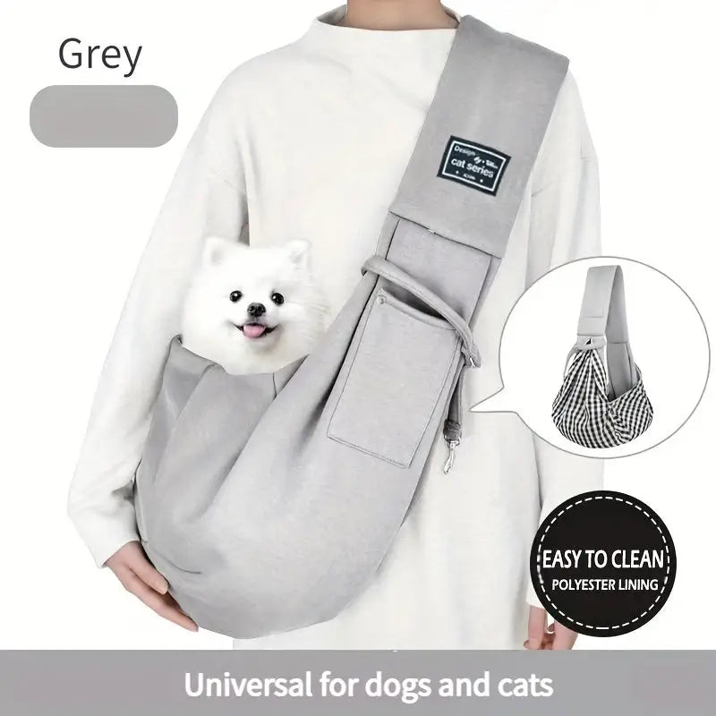 Pet Sling Carrier Soft Pet Carrier Dog And Cat Travel Bag For Outdoor Dog Carrier Cat Carrier Travel Companion
