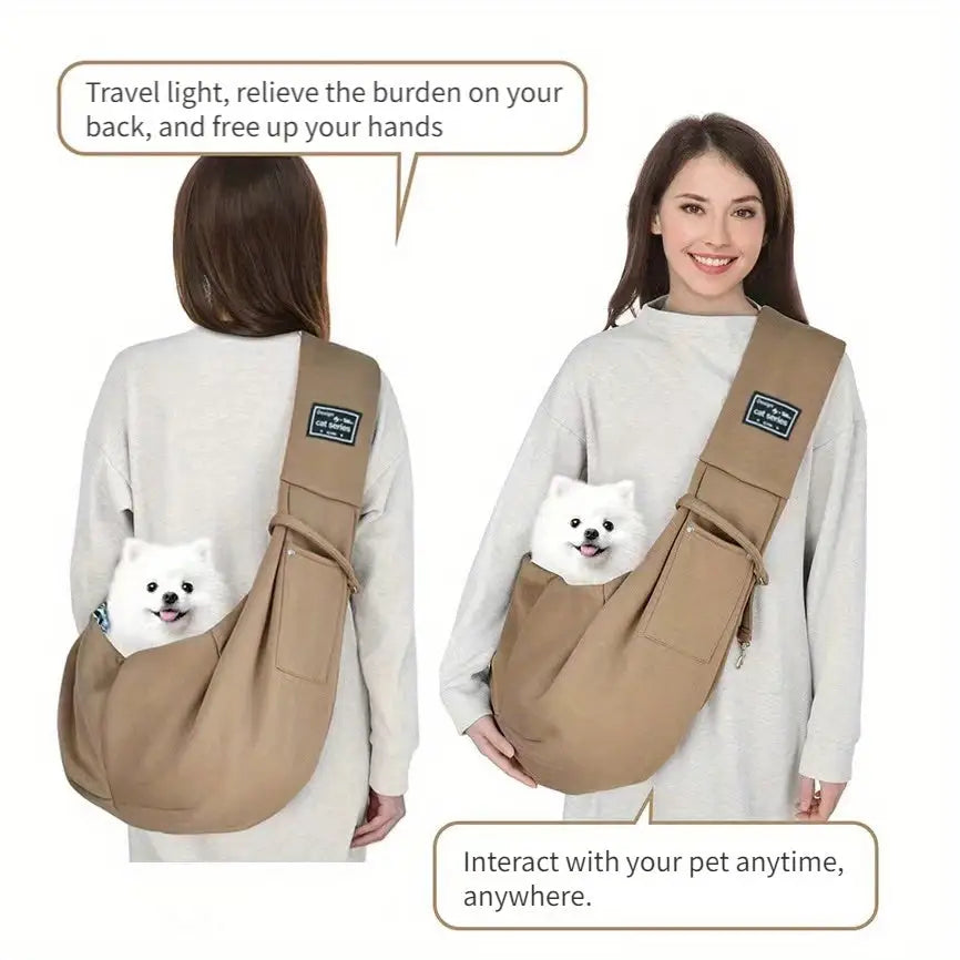 Pet Sling Carrier Soft Pet Carrier Dog And Cat Travel Bag For Outdoor Dog Carrier Cat Carrier Travel Companion