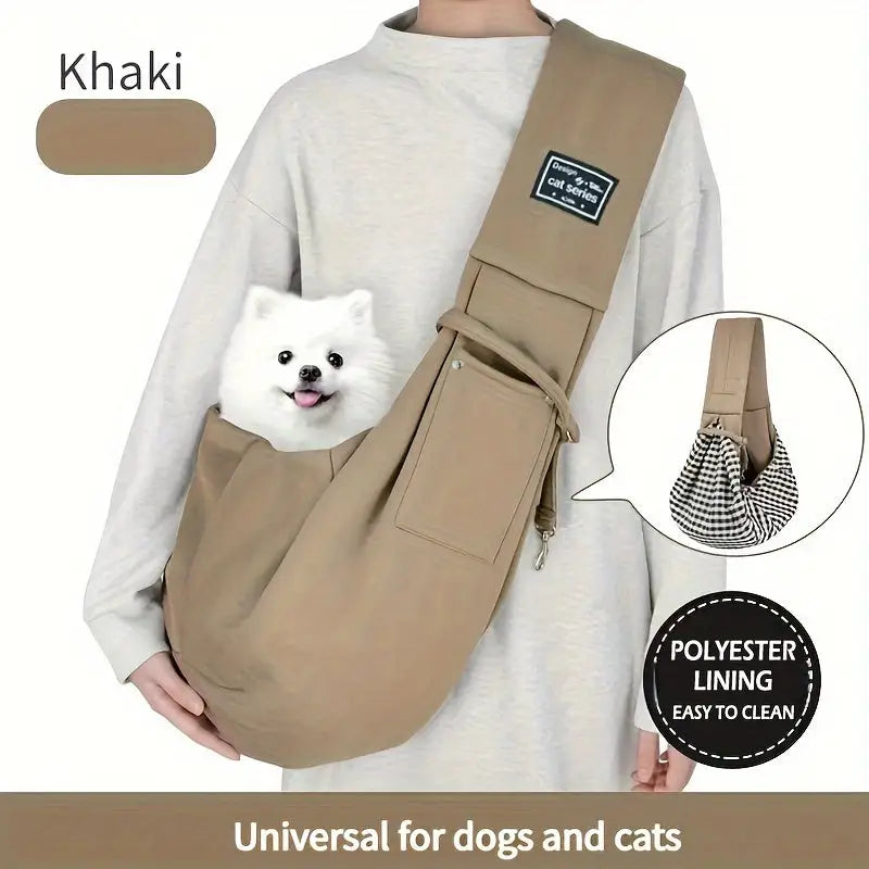 Pet Sling Carrier Soft Pet Carrier Dog And Cat Travel Bag For Outdoor Dog Carrier Cat Carrier Travel Companion