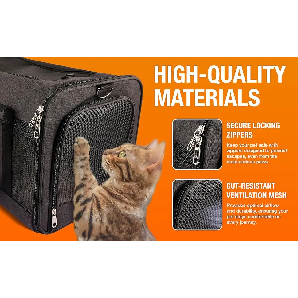 Comfortable & Travel-Friendly Pet Carriers | Stylish Durable and Lightweight – Posh Pup Supplies - PET CARRIER