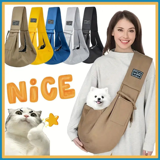 Pet Sling Carrier Soft Pet Carrier Dog And Cat Travel Bag For Outdoor Dog Carrier Cat Carrier Travel Companion