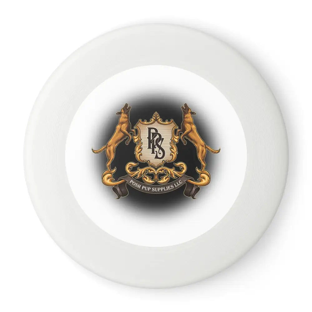 Posh Pup Supplies Dog-Friendly Frisbee Activities & Parties Family Gatherings Gifts for Dog Lovers - White / 10.9’’